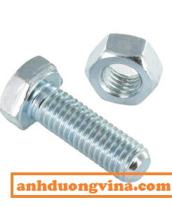 Bulong ren suốt mạ kẽm M8x70 G8.8