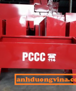 Khay đựng 3 bình chữa cháy bằng tole