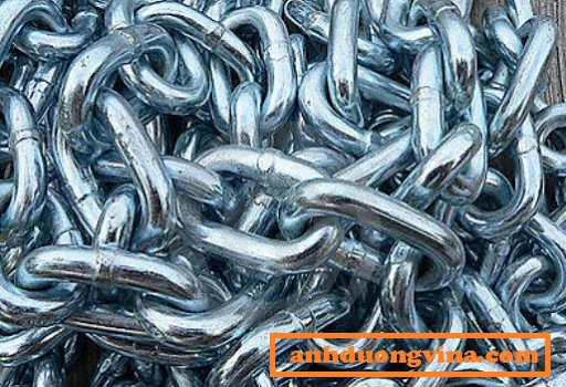 Xích mạ kẽm phi 2mm