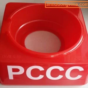 Kệ đựng 1 bình chữa cháy bằng nhựa