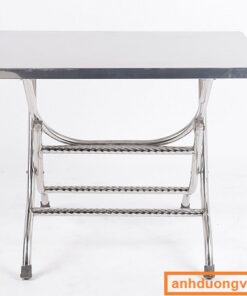 Bàn inox chữ nhật 0.6x1mgiá rẻ