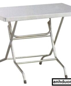 Bàn inox chữ nhật giá rẻ