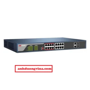 Switch POE 16 cổng Hikvision DS-3E0318P-E(B)
