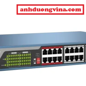 Switch PoE 24 cổng 10/100Mbps HIKVISION DS-3E0326P-E(B)