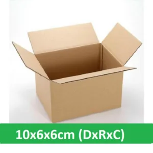Thùng giấy Carton 10cm x 6cm x 6cm 3 lớp