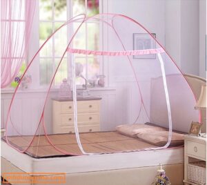Mùng chụp tự bung cách ly - Chống muỗi 1m6x2m