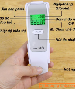 Nhiệt kế hồng ngoại đo trán Microlife FR1MF1