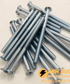 Bulong lục giác chìm đầu côn M10x150mm - Mạ Kẽm