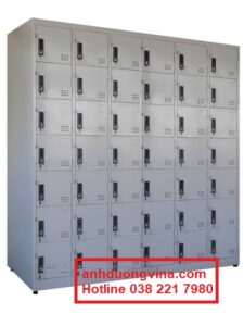 Tủ locker 42 ngăn 6 khoang 42C6K