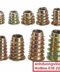 Ốc cấy gỗ ren ngoài M6x15 mm