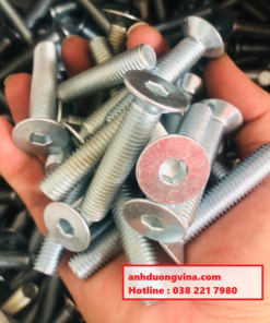 M10x50 lục giác chìm đầu côn mạ kẽm