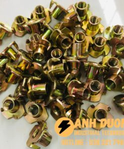 Tán chấu M6- Ốc cấy gỗ - Tán hoa mai