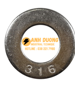 Long đền phẳng INOX 316