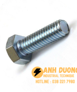 Bulong Lục Giác Ngoài Mạ Kẽm 10.9 M20 Ren Suốt