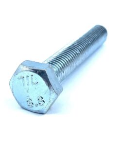 Bulong lục giác ngoài mạ kẽm 8.8 ren suốt