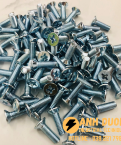 Bulong Pake đầu bằng thép xi 4.6 M8