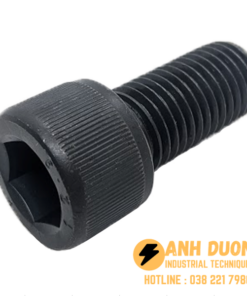 Bulong lục giác chìm đầu trụ thép đen 12.9 M8x12 DIN 912
