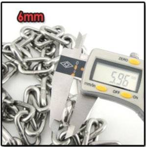 Dây xích inox 304 phi 6mm