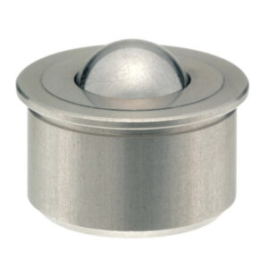 Con Lăn Bi Loại Ép Chặt Thân Inox-Bi Nhựa POM 9mm BCHAJ9