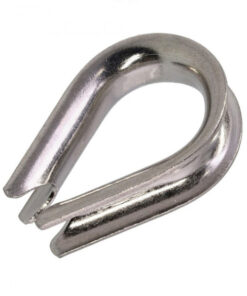 Bẹn Lót Cáp (Rope Thimble) Inox 304 D16