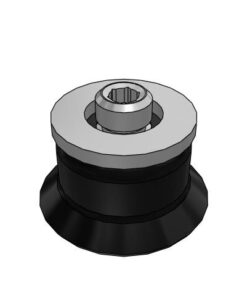 Bộ Nấm Hút Chân Không Có Vít Ren, Cao Su Nitrile (NBR), O.D 20 mm, Pisco VP20RN-M6