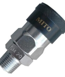 Khớp Nối Nhanh Bi Cái - Ren Ngoài Mito (3/8Inch PT) SM30