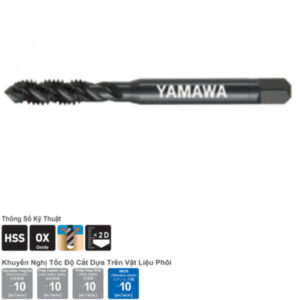 Mũi Taro Xoắn P2 6-32 YAMAWA SPQUN6JX