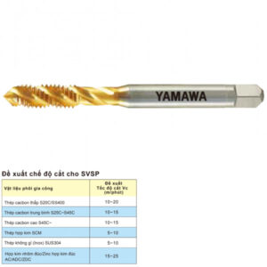 Mũi Taro Xoắn P3 M12x1.25 YAMAWA VSAPR012N