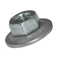 Tán Kèm Lông Đền Lò Xo Thép Mạ Kẽm CL 8 M10