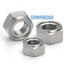 Tán Khóa Inox 304 DIN980M M12