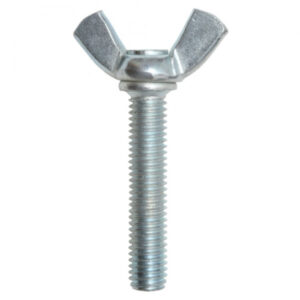 Bulong Cánh Chuồn Thép Mạ Kẽm Trắng Cr3+ M6x10