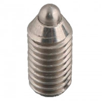 Vít Nhún Lò Xo Ngắn Inox 304 Mũi Nhựa POM (Tải Siêu Nặng) SPRX16