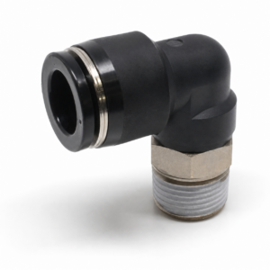 Đầu nối khí vuông góc PISCO PL12-03 ống 12mm ren R3/8