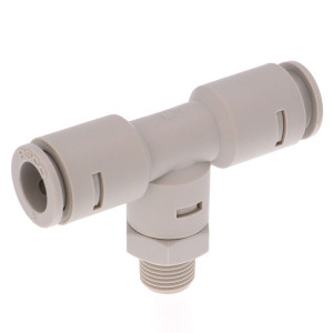 Đầu Nối Nhanh Khí Nén Dạng Chữ T Ren Ngoài Pisco APB8-01-TP