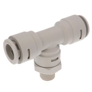 Đầu Nối Nhanh Khí Nén Dạng Chữ T Ren Ngoài Pisco APB12-02-C