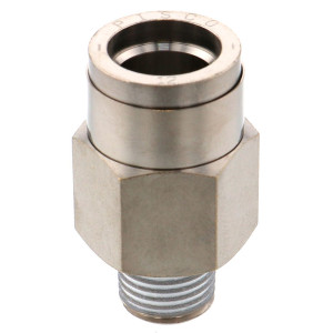 Đầu Nối Nhanh Khí Nén Thẳng Phi 12mm Ren Ngoài R1/4 Pisco KC12-02