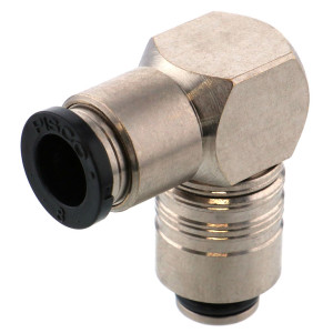 Đầu Nối Nhanh Ống Dẫn Điều Khiển Nhiệt Độ Khuôn Đúc Dạng Cong 90° Pisco AKL08-8P