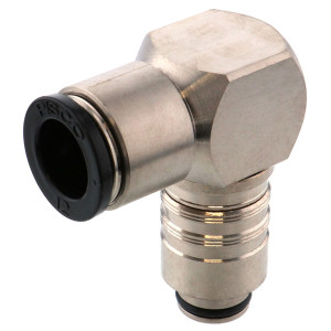 Đầu Nối Nhanh Ống Dẫn Điều Khiển Nhiệt Độ Khuôn Đúc Dạng Cong 90° Pisco AKL10-12P