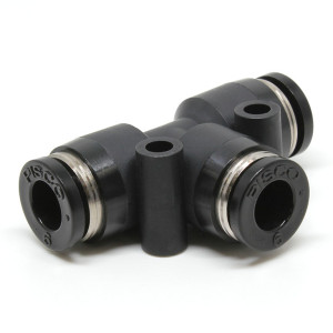 Đầu Nối Nhanh Khí Nén Chữ T Phi 6mm Pisco PE6