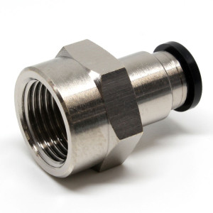 Đầu Nối Nhanh Khí Nén Thẳng Phi 8mm Ren Trong R3/8 Pisco PCF8-03