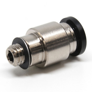 Đầu Nối Nhanh Khí Nén Thẳng Phi 6mm Ren Ngoài M6 Pisco POC6-M6