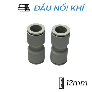 Đầu Nối Nhanh Khí Nén Ø12mm CDC MPUC 12-W (Màu Trắng)
