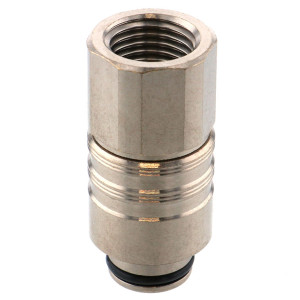 Đầu Ngạnh Nối Ống Dẫn Điều Khiển Nhiệt Độ Khuôn Đúc Dạng Thẳng Ren Trong Pisco AKC10-02FP