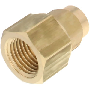 Đầu Ngạnh Nối Ống Có Đai Ốc Xiết Dạng Thẳng Thân Lục Giác Ren Trong Pisco NKCF1280-04