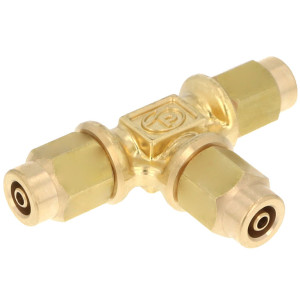 Đầu Ngạnh Nối Ống Có Đai Ốc Xiết Dạng Chữ T Pisco NKE0640