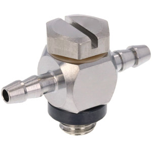 Đầu Ngạnh Nối Ống Dạng Chữ T Thân Lục Giác Ren Ngoài Pisco SLB-0640-M5-C