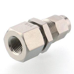 Đầu Ngạnh Nối Ống Có Đai Ốc Xiết Dạng Lắp Vách Ren Trong Pisco NSMF1/2-04
