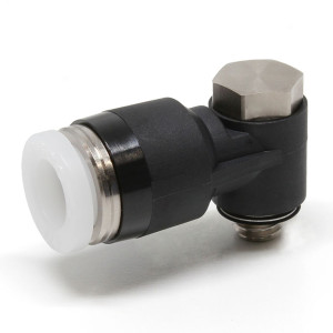Đầu Nối Nhanh Khí Nén Cong 90° Đầu Lục Giác Trụ Ren Ngoài Pisco PH3/16-M5