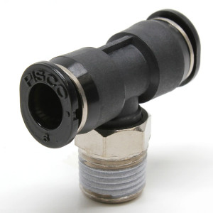 Đầu Nối Nhanh Khí Nén Dạng Chữ T Ren Ngoài Pisco PB6-01M-C