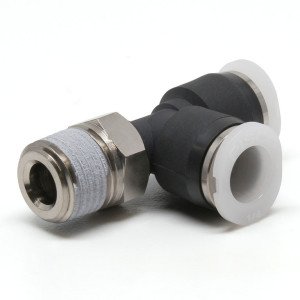 Đầu Nối Nhanh Khí Nén Dạng Chữ T Ren Ngoài Pisco PD1/4-01M